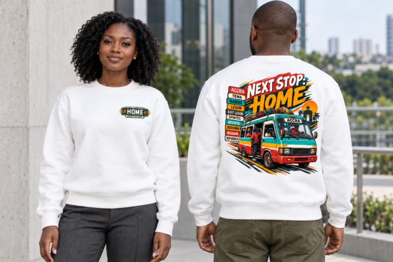 Next Stop Home Crewneck Sweatshirt