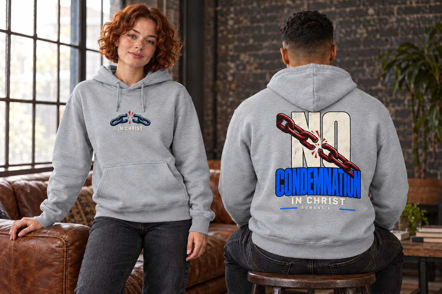 No Condemnation in Christ Hoodie