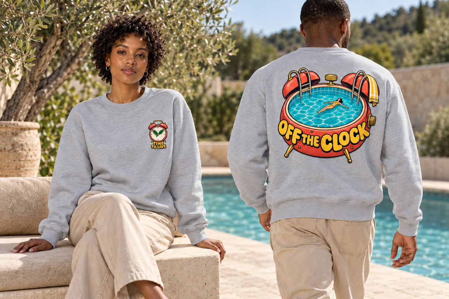Off The Clock Crewneck Sweatshirt - Image 5
