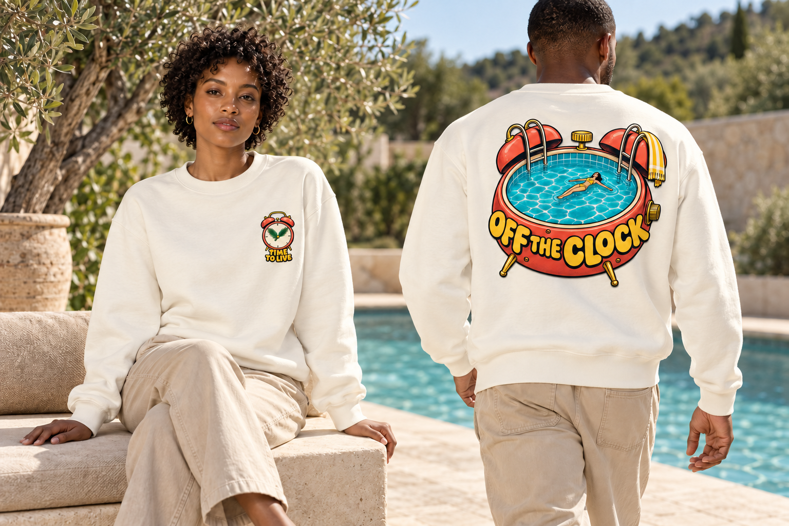 Off The Clock Crewneck Sweatshirt - Image 4