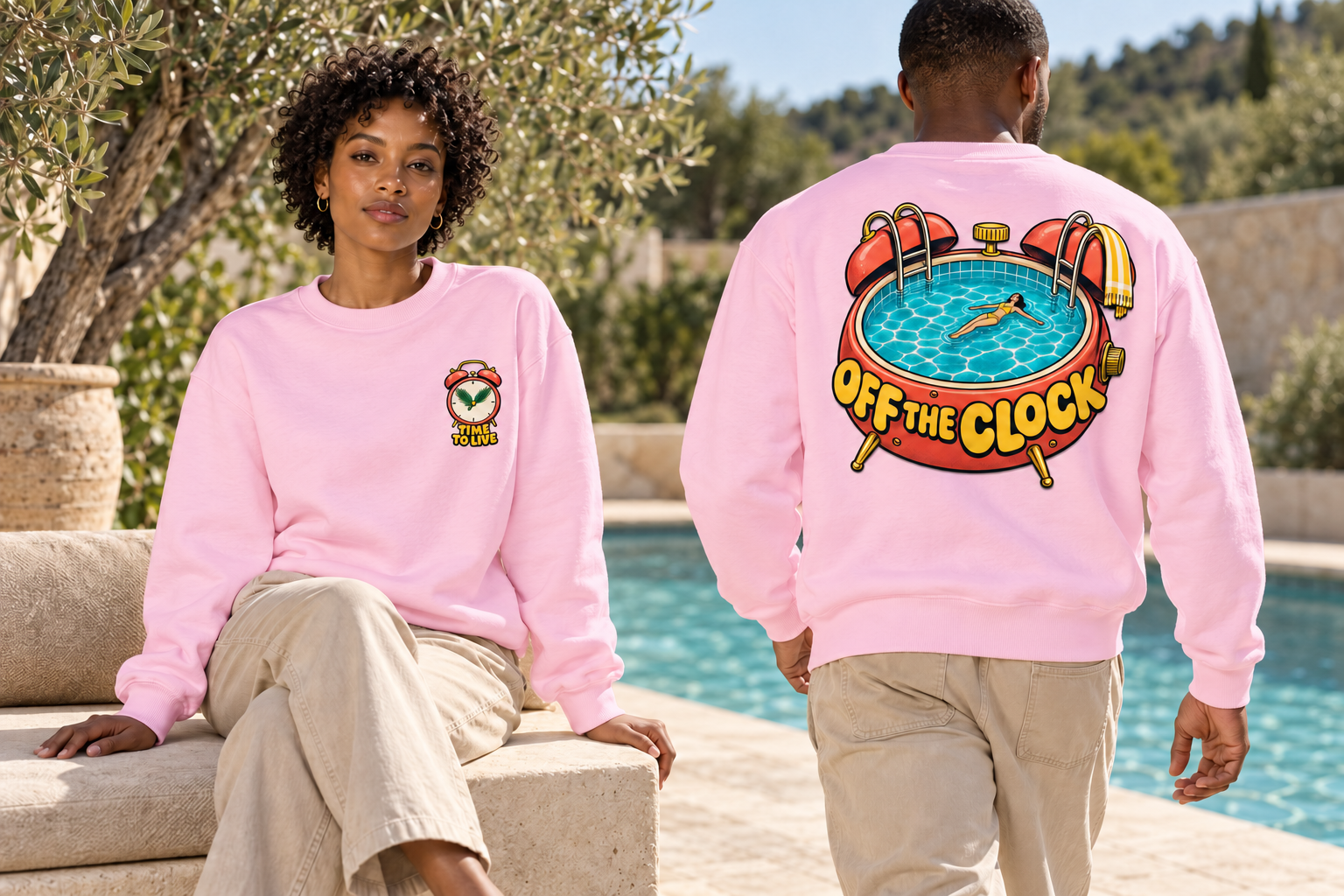 Off The Clock Crewneck Sweatshirt - Image 3