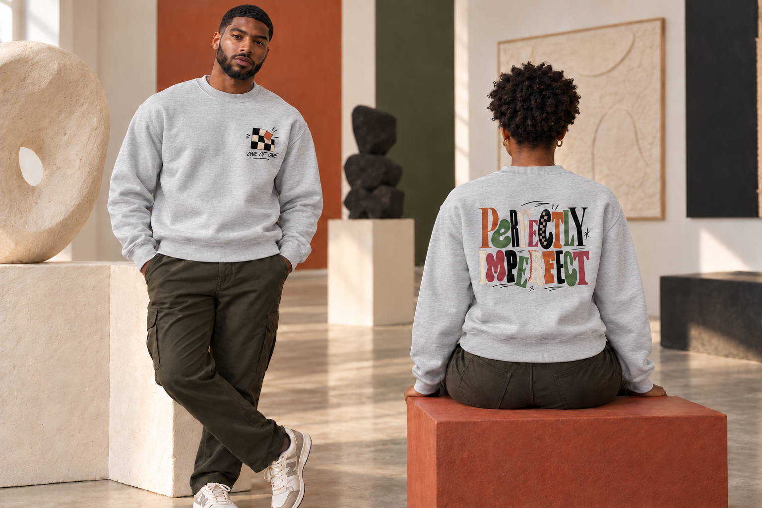 Perfectly Imperfect Crewneck Sweatshirt - Image 3