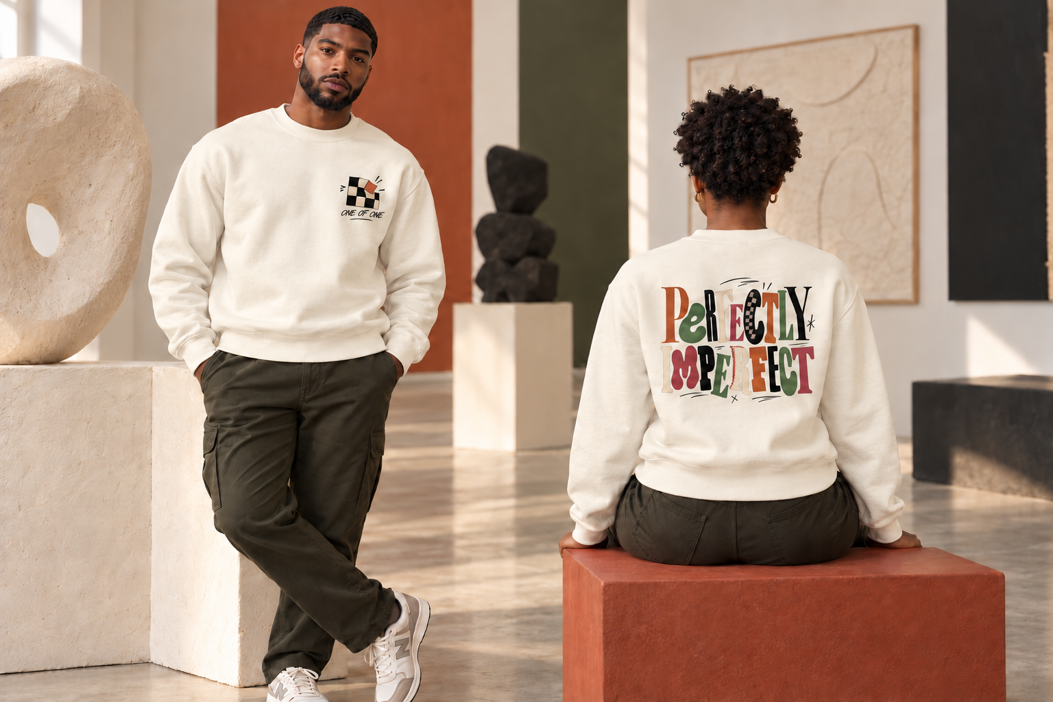Perfectly Imperfect Crewneck Sweatshirt - Image 2