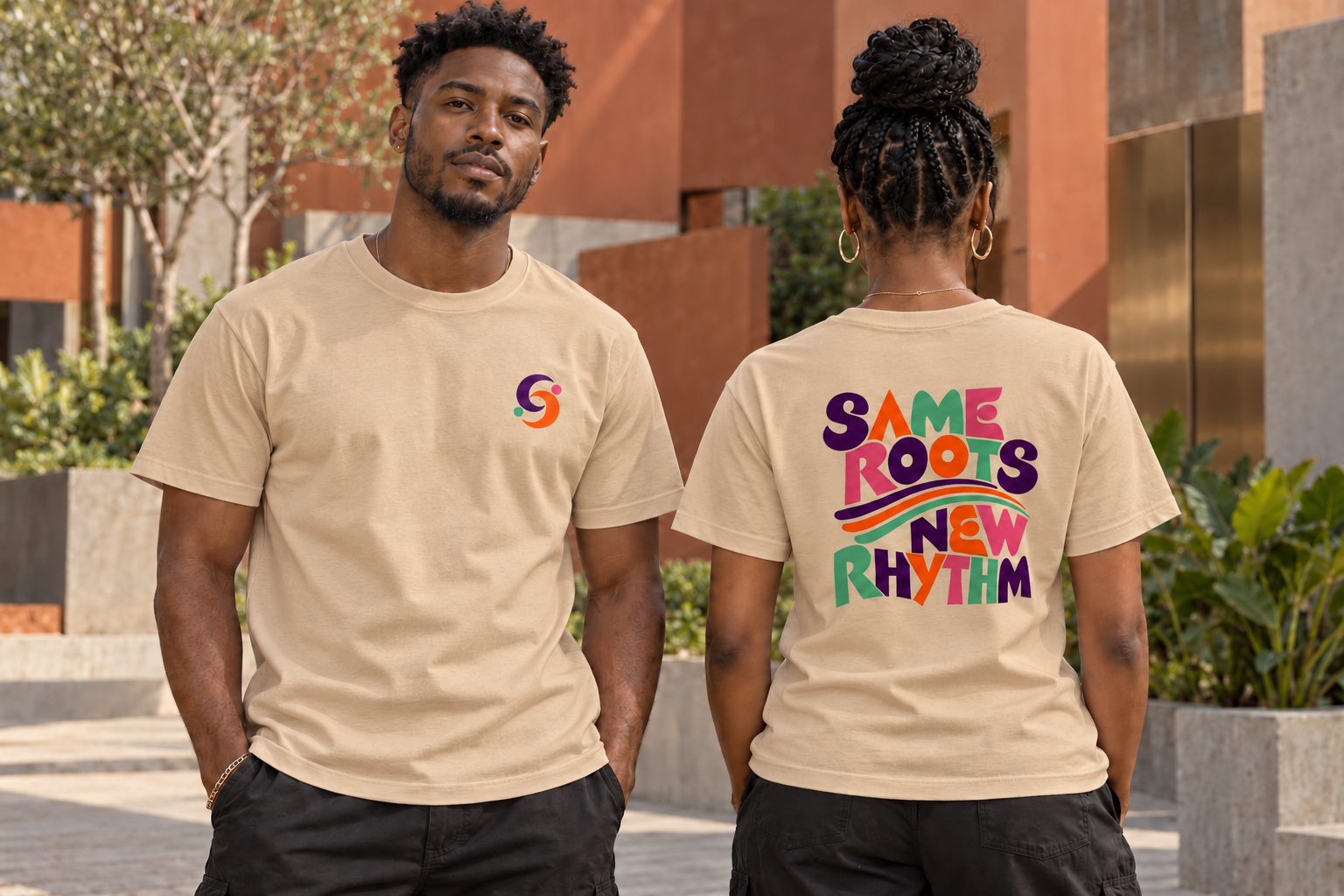 Same Roots New Rhythm T-Shirt - Image 2