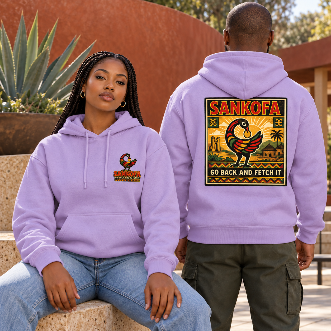 Sankofa Hoodie - Image 4