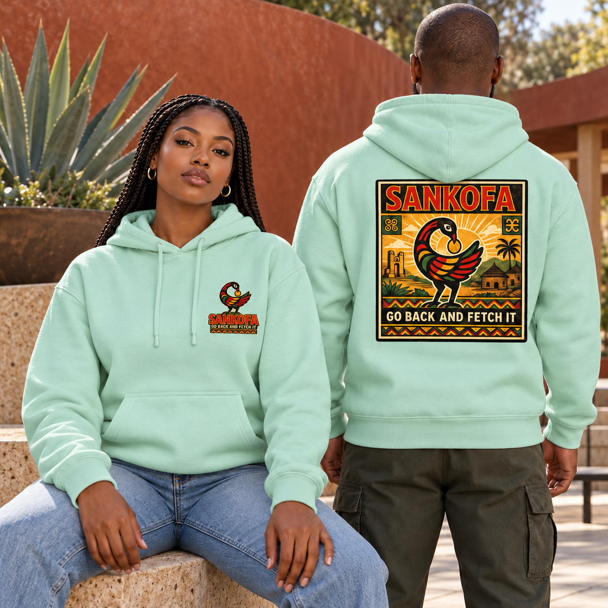 Sankofa Hoodie - Image 5