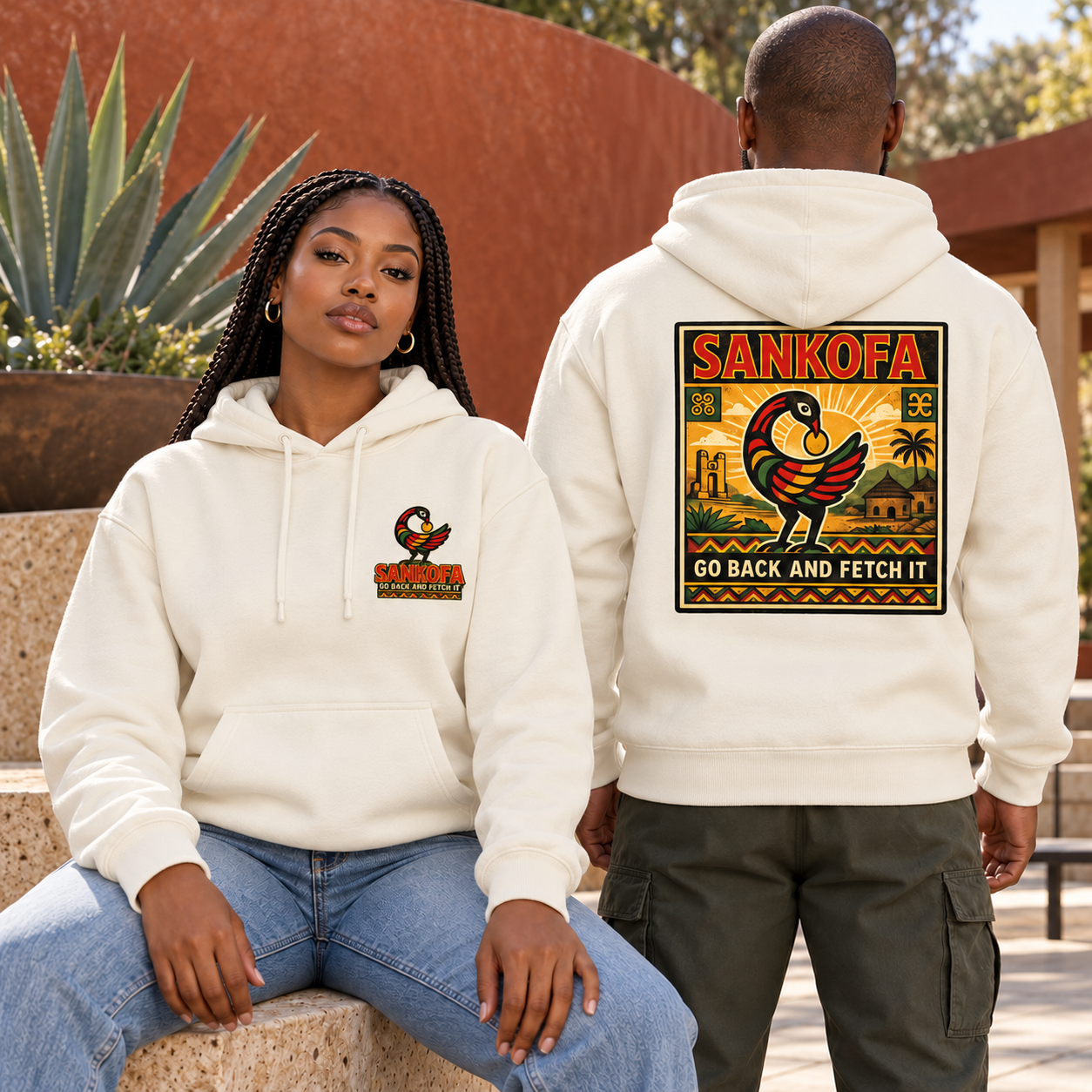 Sankofa Hoodie - Image 2