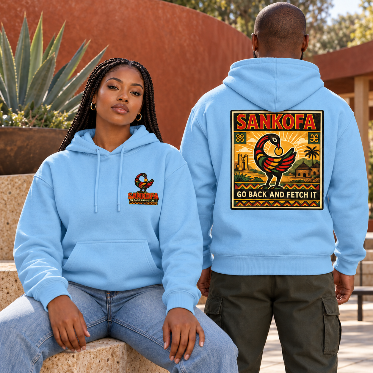 Sankofa Hoodie - Image 3