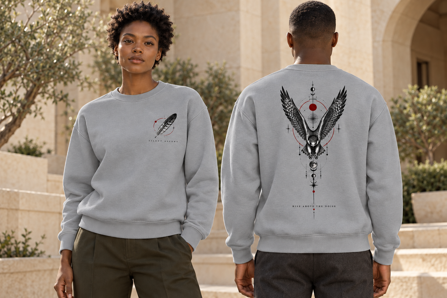 Silent Ascent Crewneck Sweatshirt - Image 3