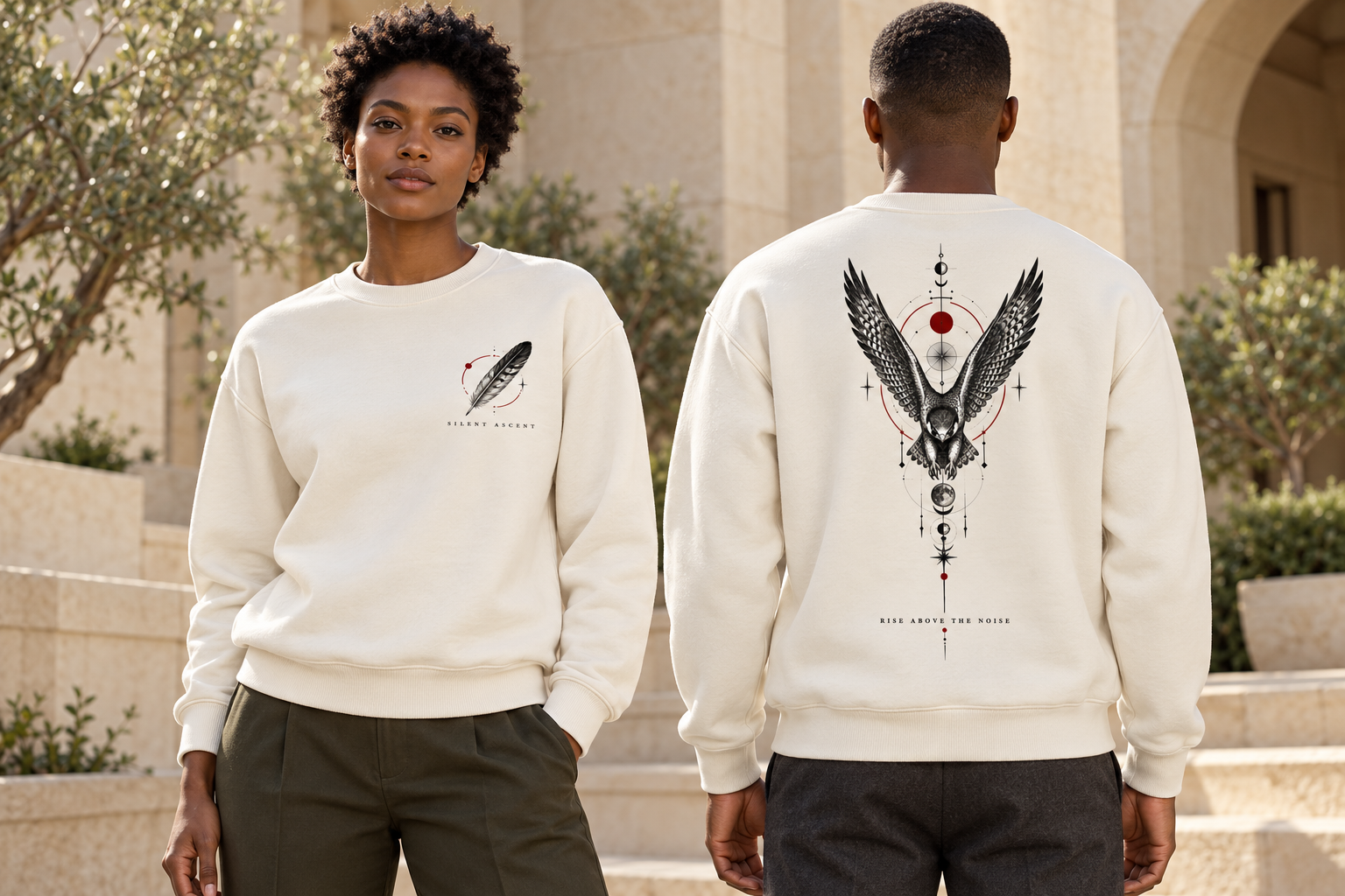Silent Ascent Crewneck Sweatshirt - Image 2