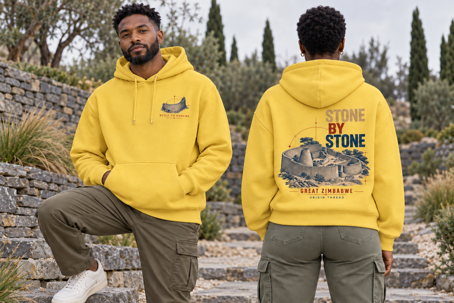 Stone By Stone Hoodie - Image 5