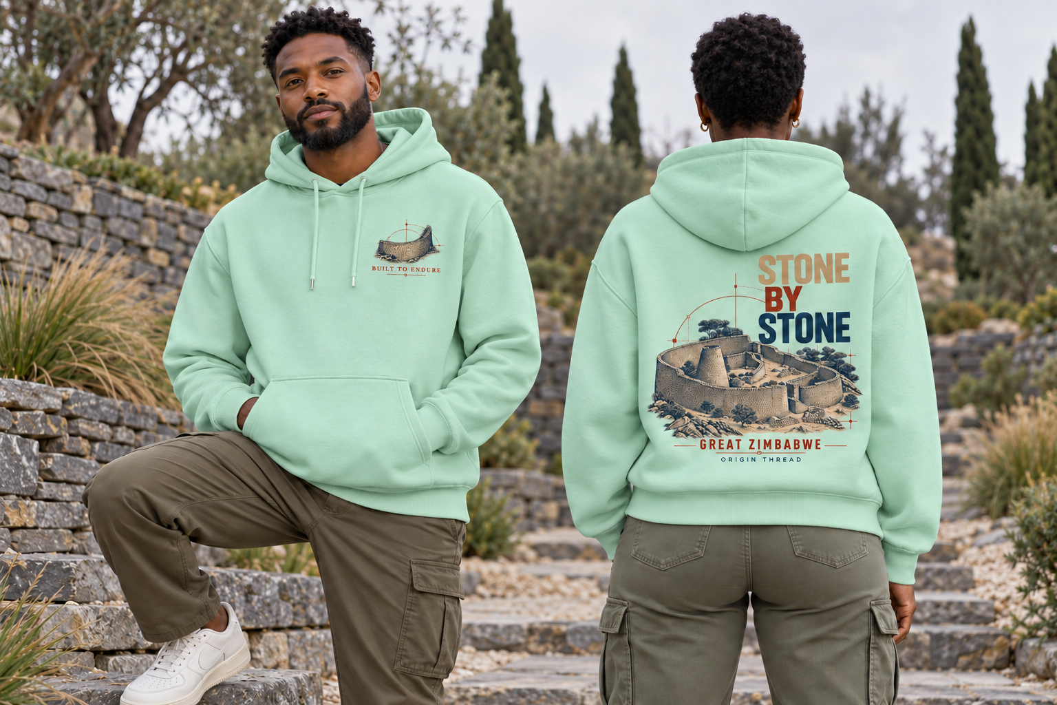 Stone By Stone Hoodie - Image 4