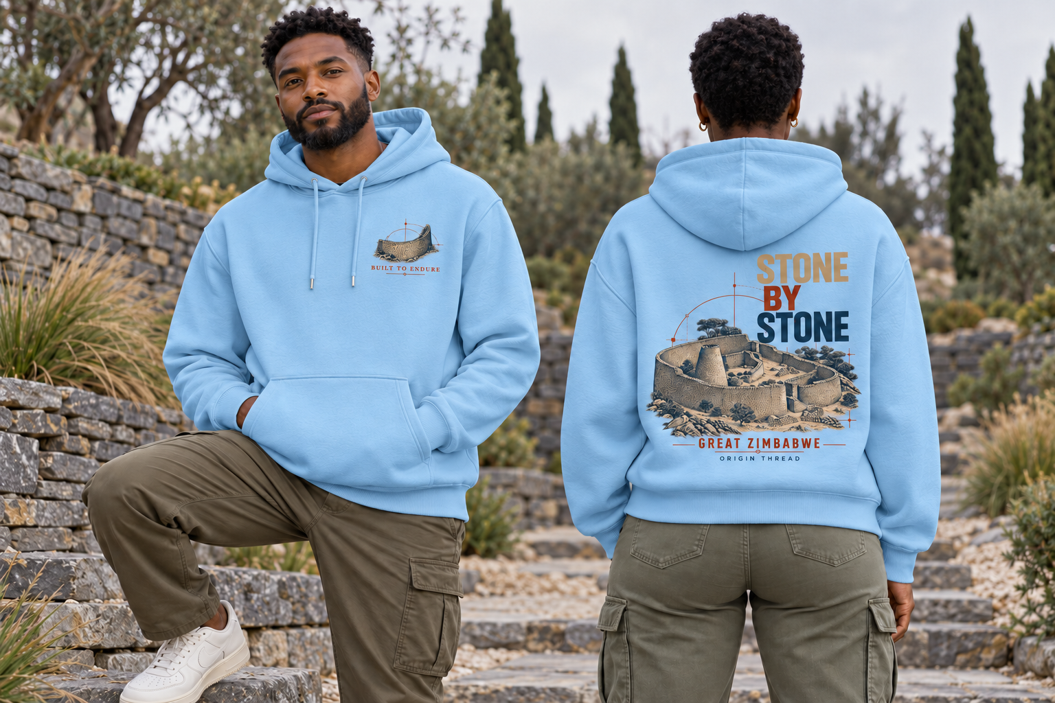 Stone By Stone Hoodie - Image 2