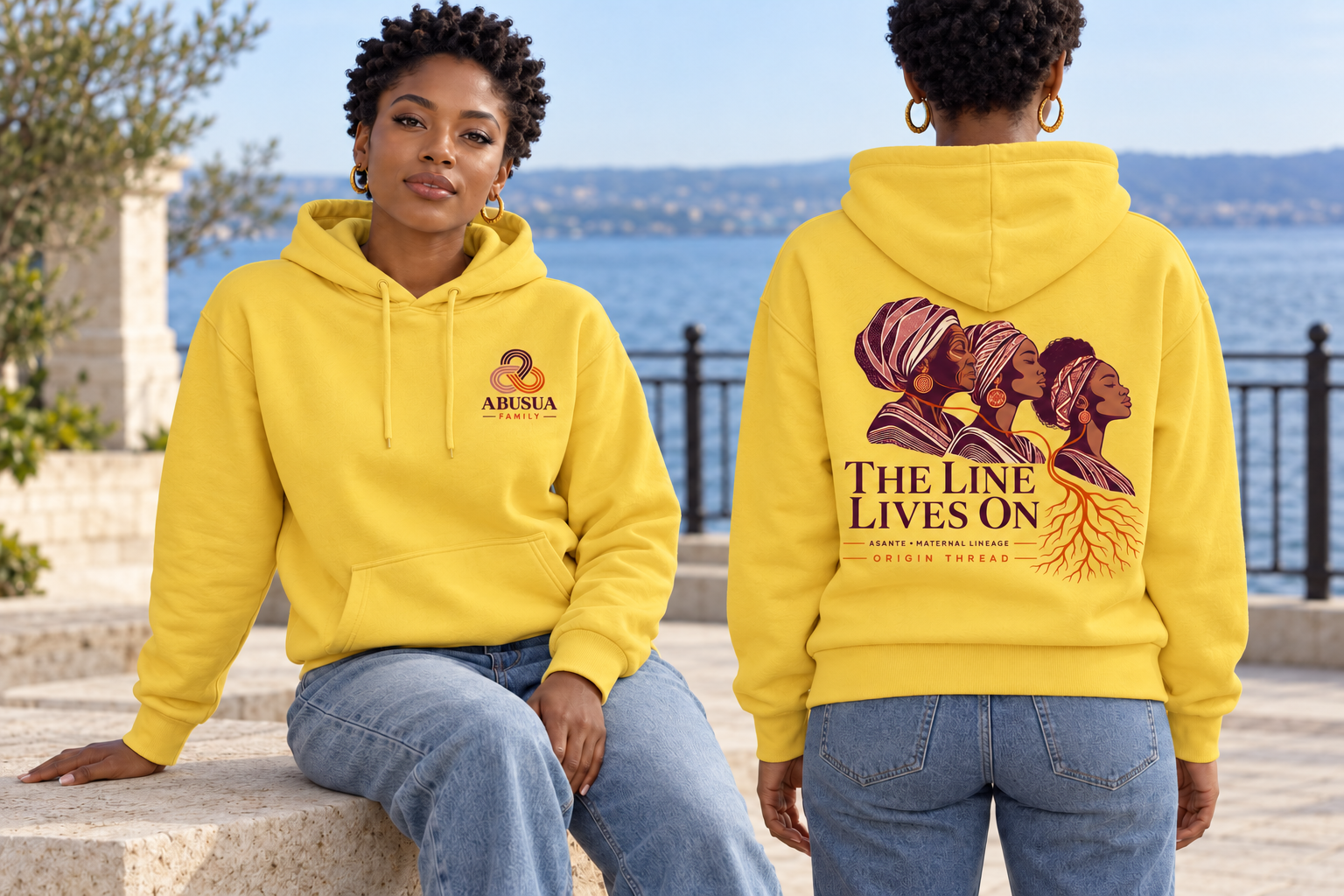 The Line Lives On Hoodie - Image 5
