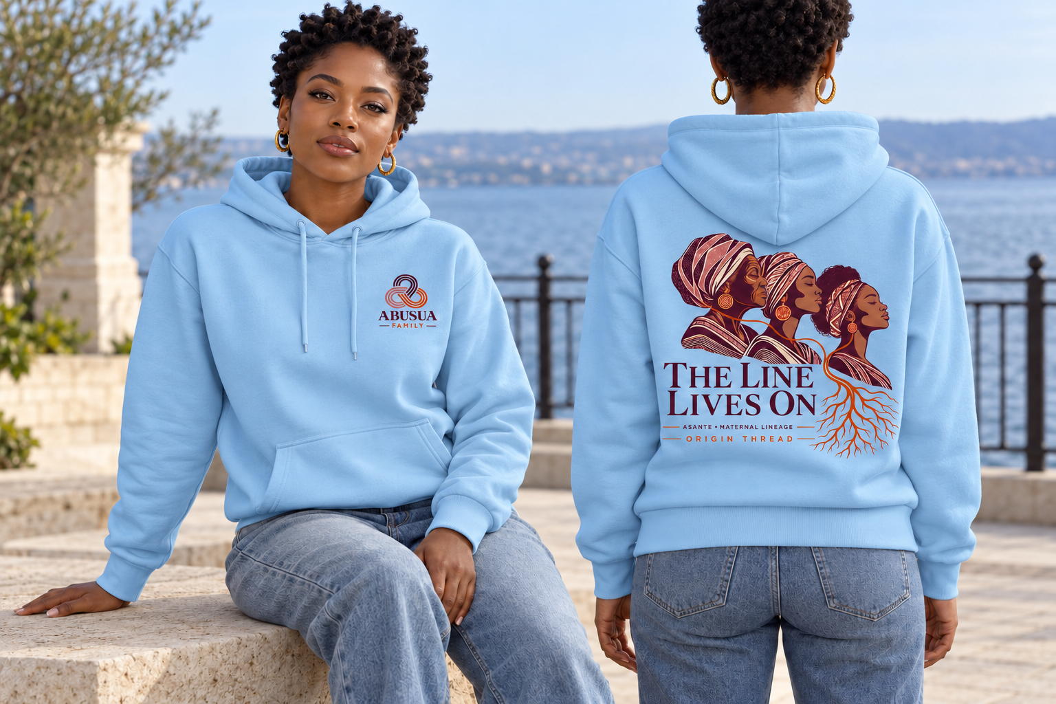 The Line Lives On Hoodie - Image 3