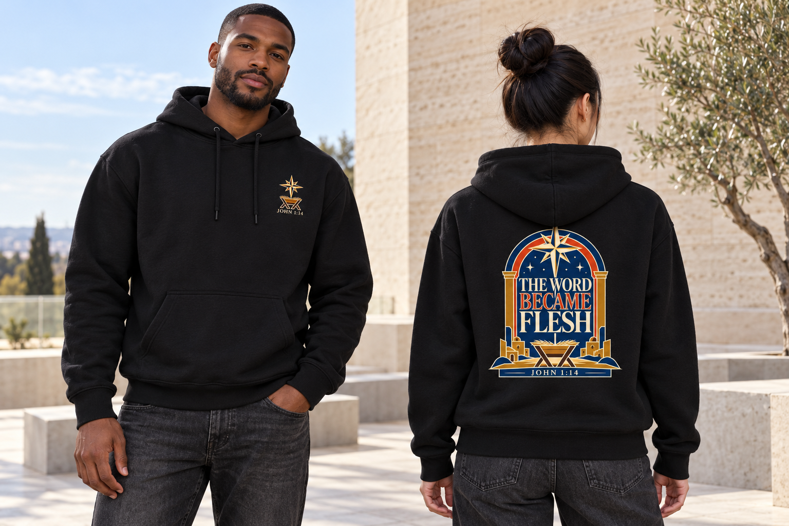 The Word Became Flesh Hoodie