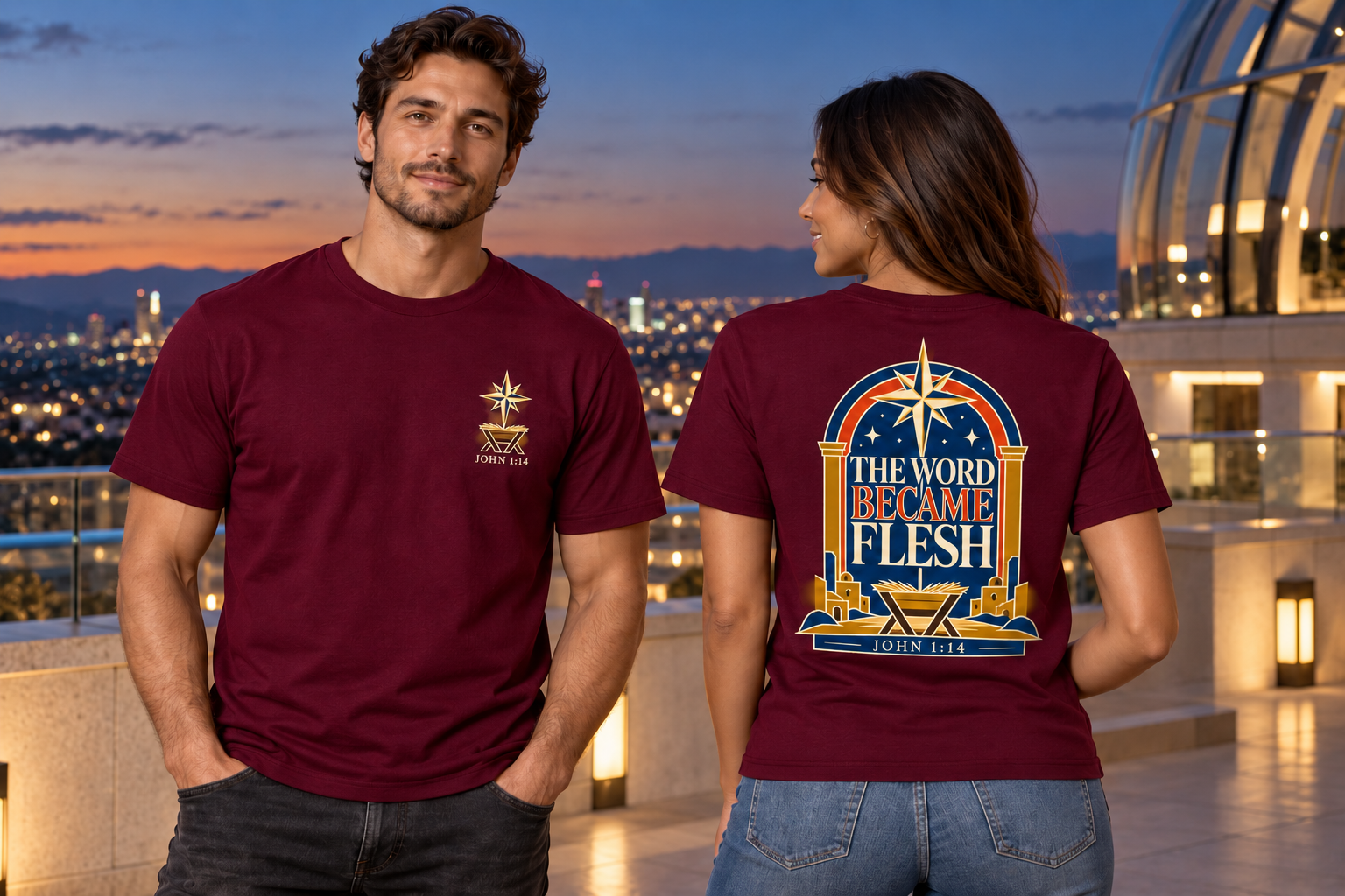 The Word Became Flesh T-Shirt - Image 2