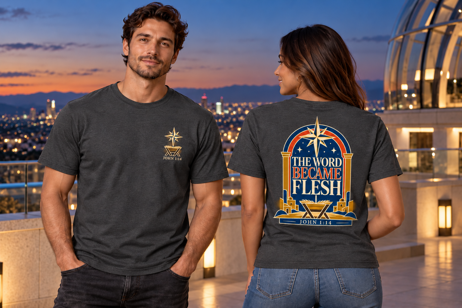 The Word Became Flesh T-Shirt - Image 3