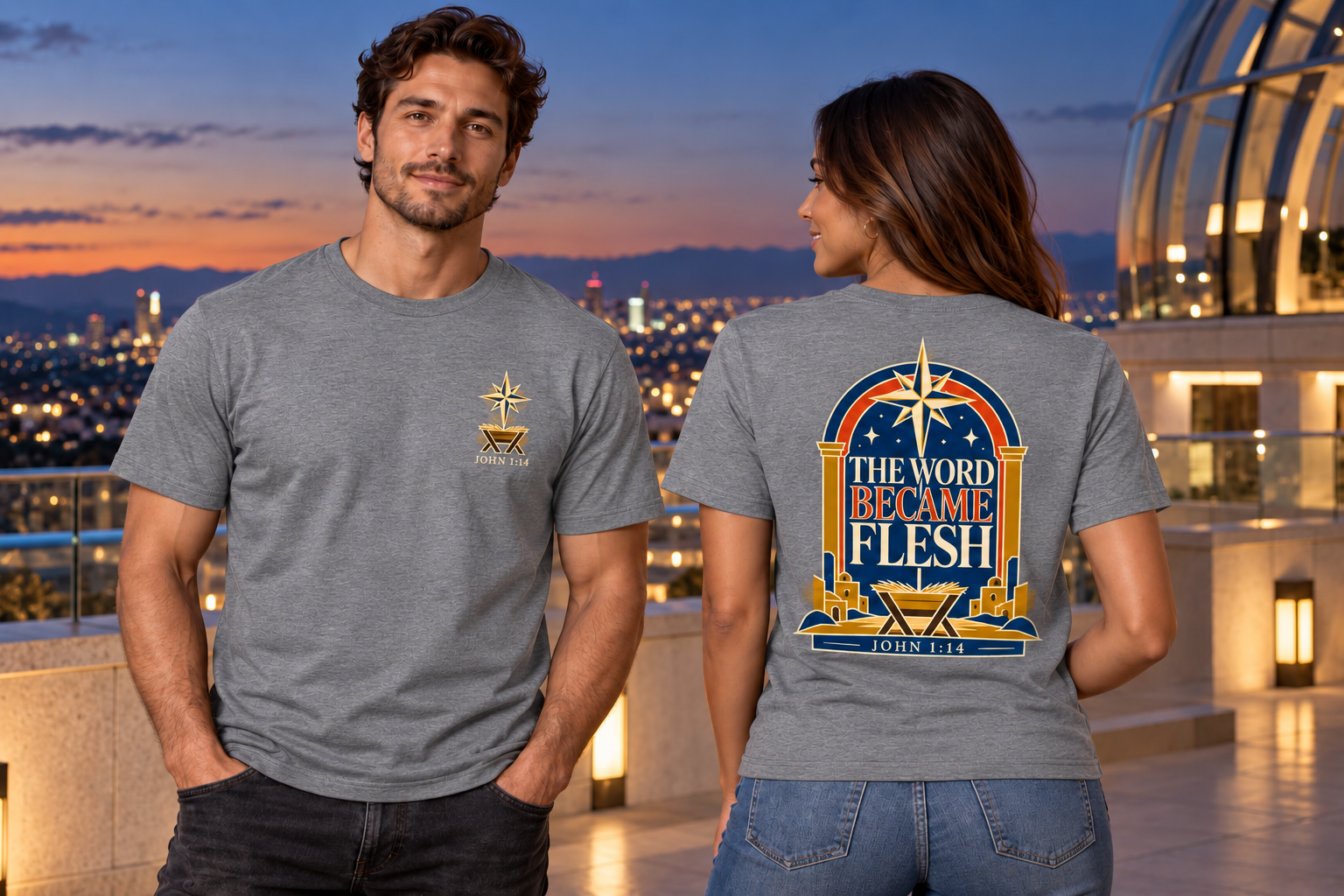 The Word Became Flesh T-Shirt - Image 4