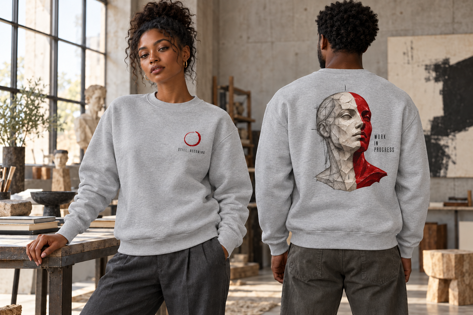 Work in Progress Crewneck Sweatshirt - Image 3