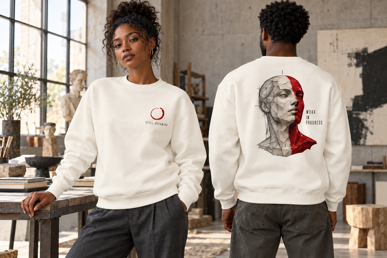 Work in Progress Crewneck Sweatshirt - Image 2