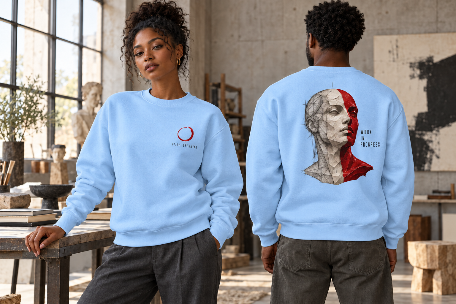 Work in Progress Crewneck Sweatshirt - Image 4