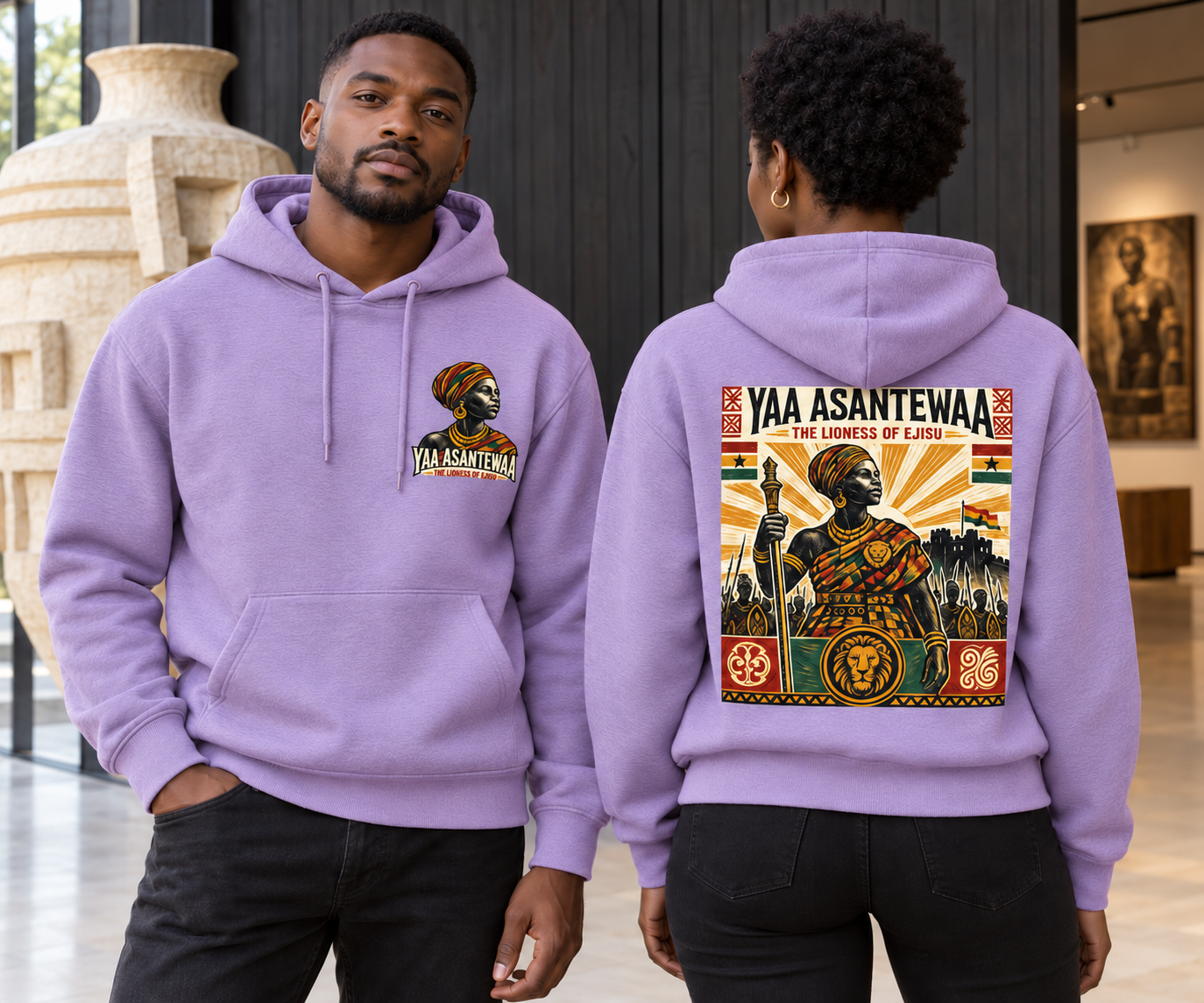 Yaa Asantewaa Hoodie - Image 4