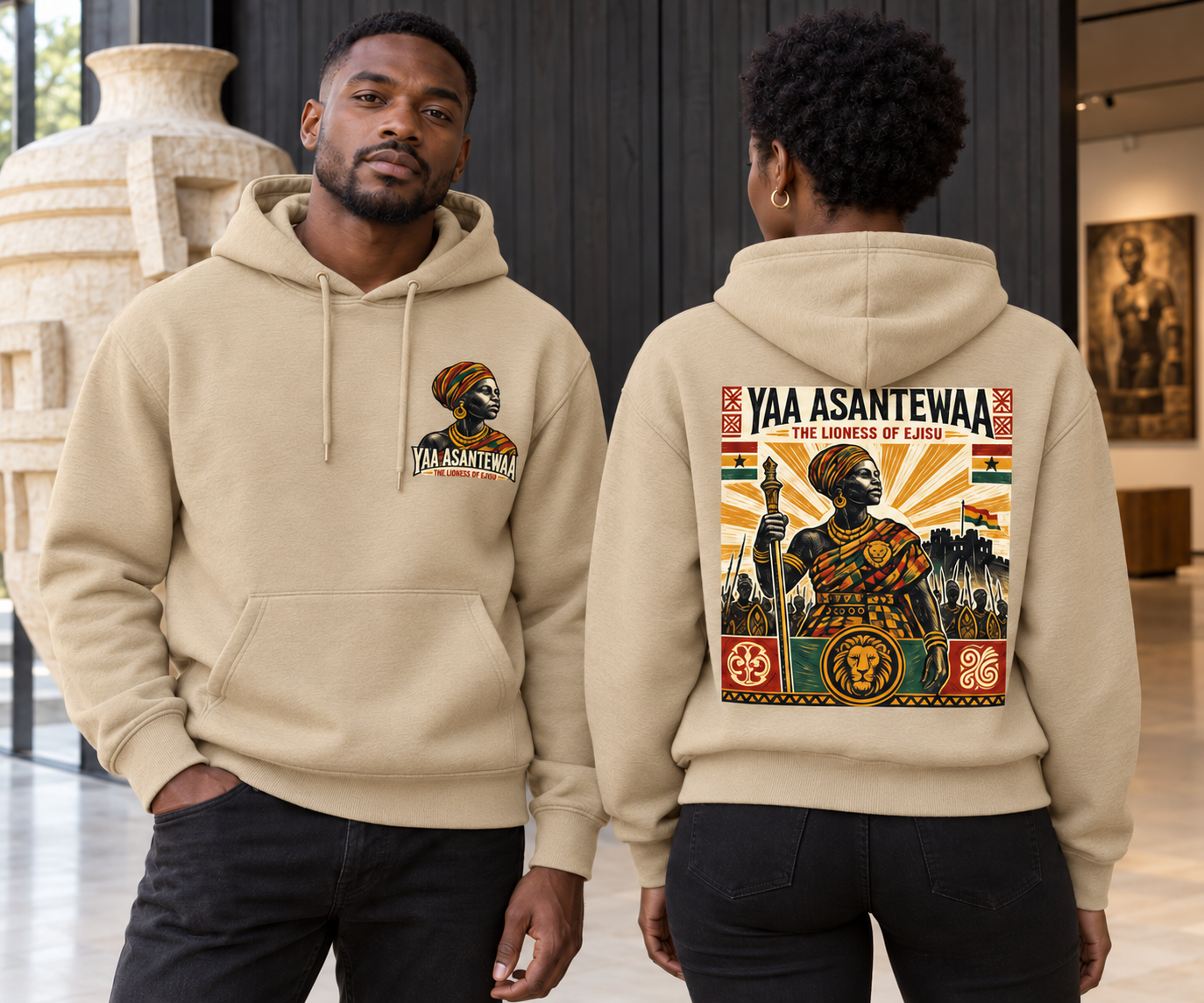 Yaa Asantewaa Hoodie - Image 5