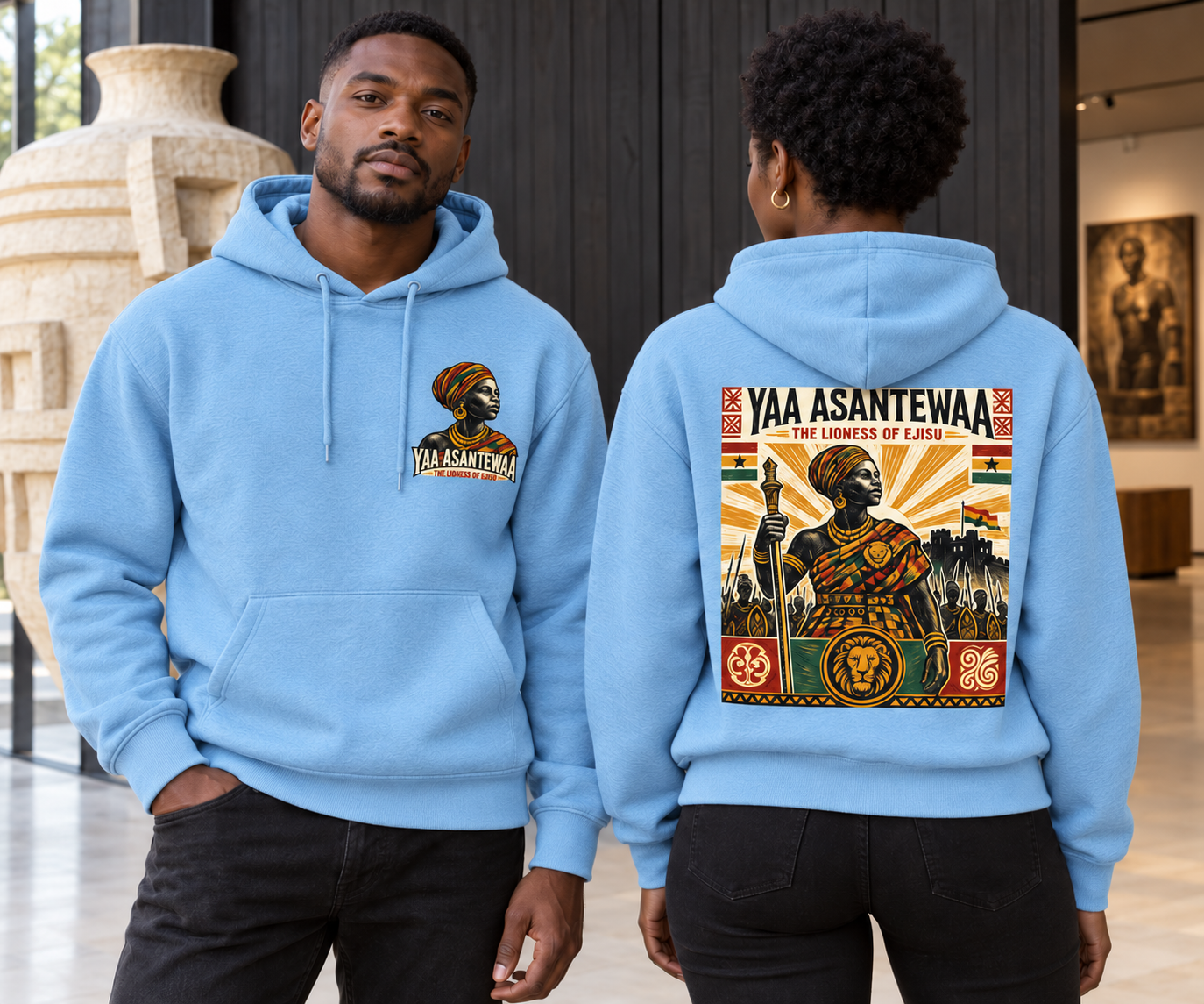 Yaa Asantewaa Hoodie - Image 2